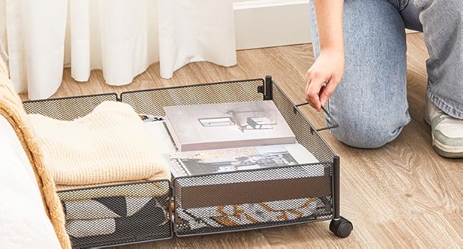 container under bed storage bins drawer shoe storage organizer shoes