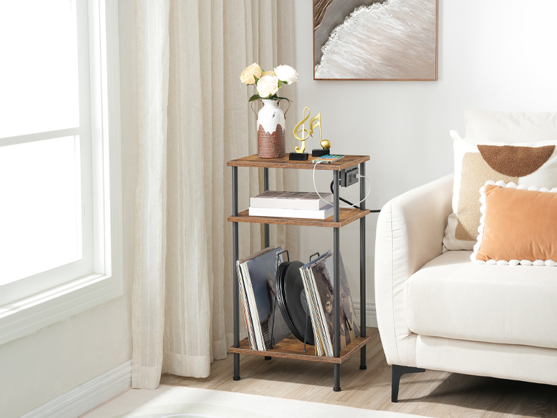  3-Tier Record Player Table