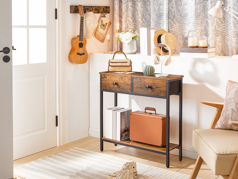 Entryway Table with Storage