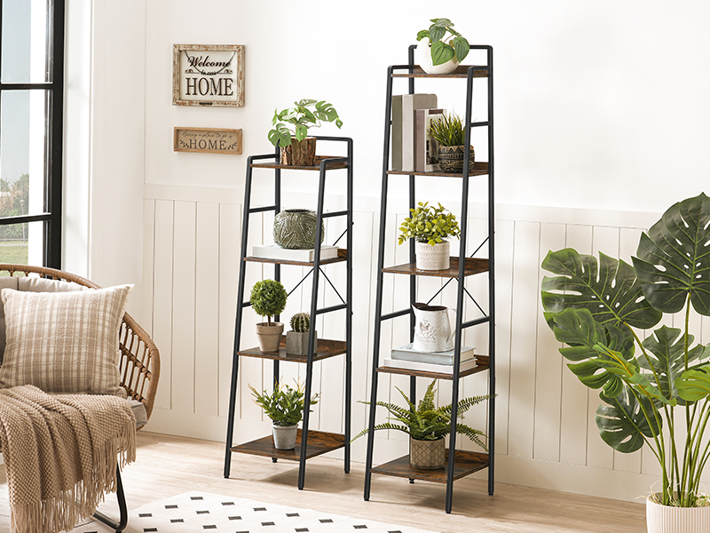 5 tier bookcase