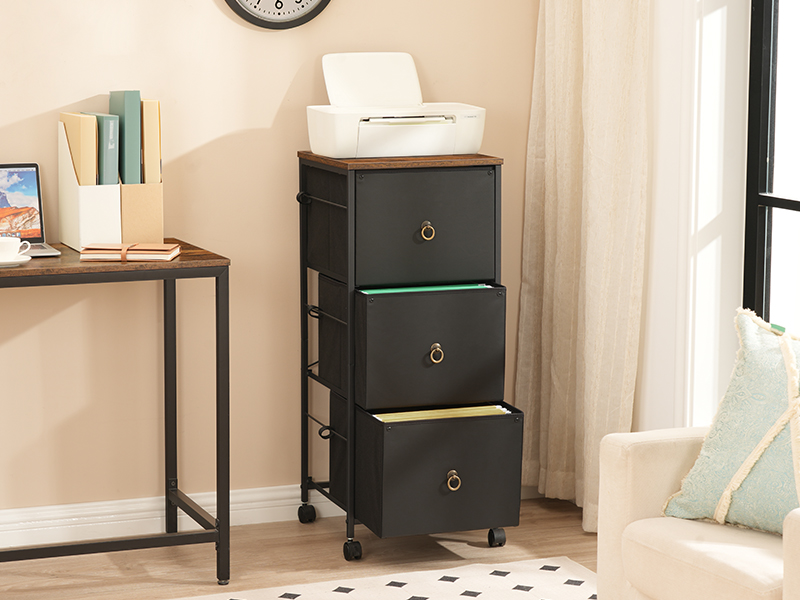 vertical file cabinet office storage cabinet narrow file cabinet printer stand with drawers