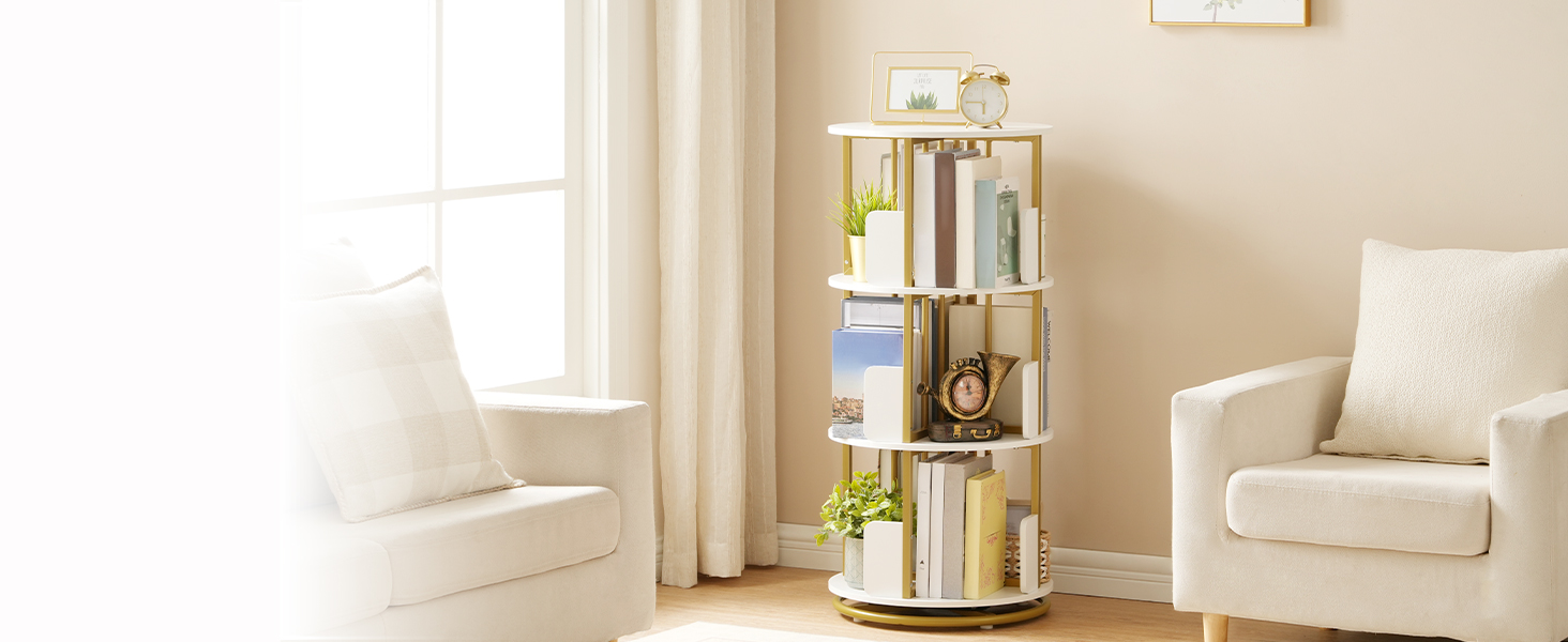 Rotating Bookshelf